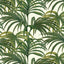 House of Hackney PALMERAL Wallpaper - Off White & Green (9'10" - full height)