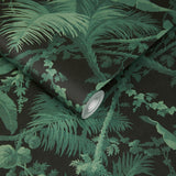 House of Hackney PAMPAS Wallpaper - Noir (9'10" - full height)
