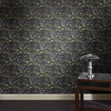 House of Hackney PAPAVERA Wallpaper - Noir (9'10" - full height)