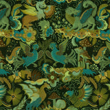 House of Hackney PHANTASIA Wallpaper - Emerald Green (9'10" - full height)