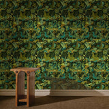 House of Hackney PHANTASIA Wallpaper - Emerald Green (9'10" - full height)