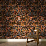 House of Hackney PHANTASIA Wallpaper - Selenite Orange (9'10" - full height)