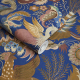 House of Hackney PHANTASIA Wallpaper - Sapphire (9'10" - full height)