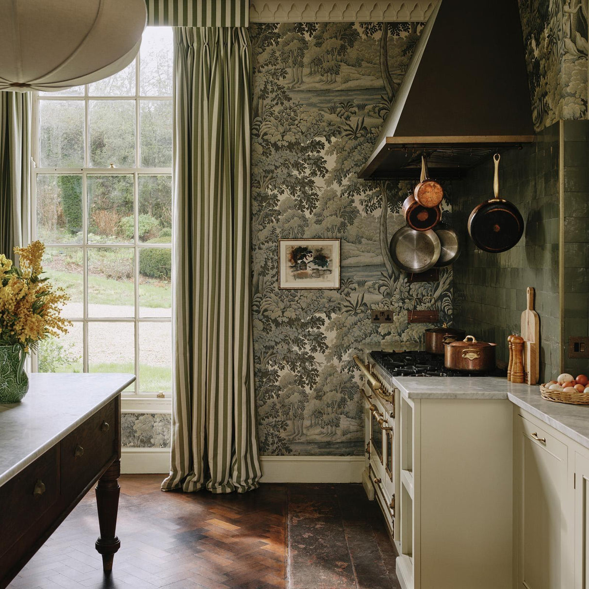 House of Hackney PLANTASIA Wallpaper - Sage (9'10" - full height)