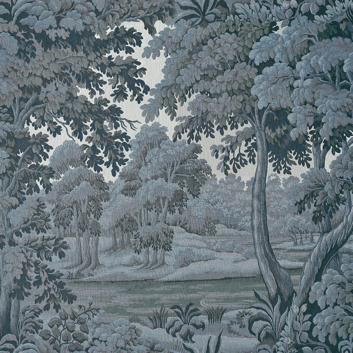 House of Hackney PLANTASIA Wallpaper - Indigo (9'10" - full height)