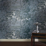 House of Hackney PLANTASIA Wallpaper - Indigo (9'10" - full height)