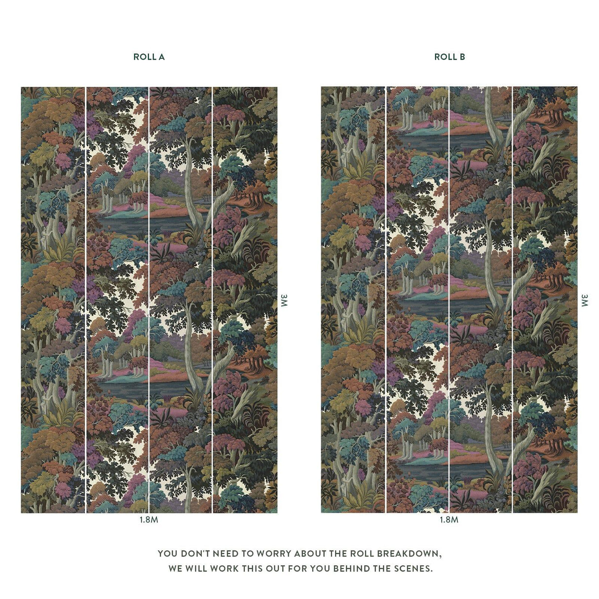 House of Hackney PLANTASIA Wallpaper - Prism (9'10" - full height)