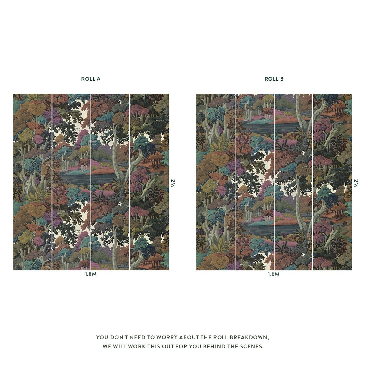 House of Hackney PLANTASIA Wallpaper - Prism (9'10" - full height)