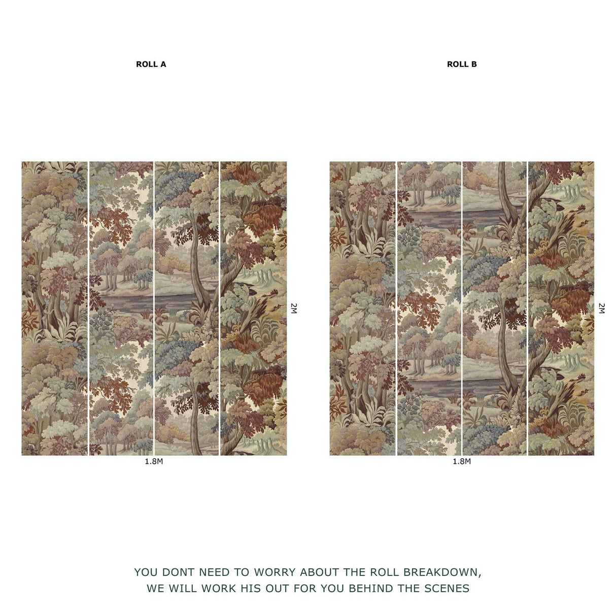 House of Hackney PLANTASIA Wallpaper - Tobacco (9'10" - full height)