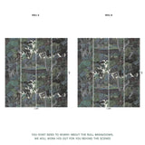 House of Hackney PLANTASIA Wallpaper - Amazonite (9'10" - full height)
