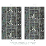 House of Hackney PLANTASIA Wallpaper - Amazonite (9'10" - full height)
