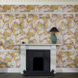 House of Hackney PLUMA Wallpaper - Flaxen (9'10" - full height)