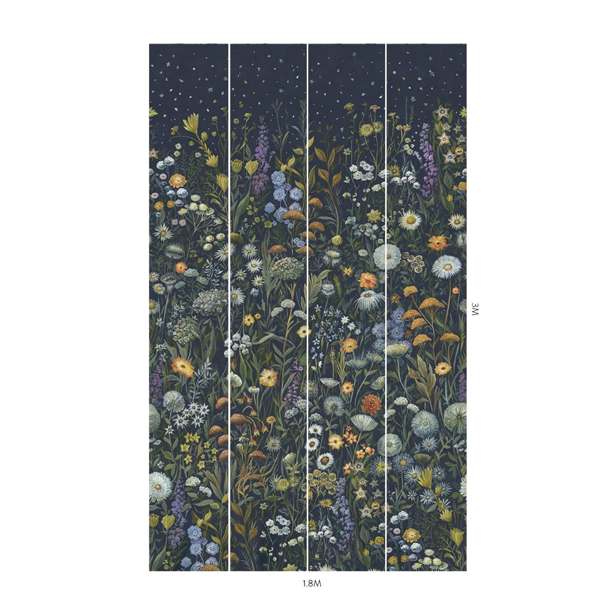 House of Hackney PRATARIA Wallpaper - Galaxias (9'10" - full height)