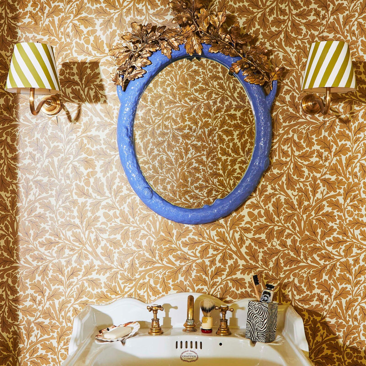 House of Hackney QUERCUS Wallpaper - Auric (9'10" - full height)