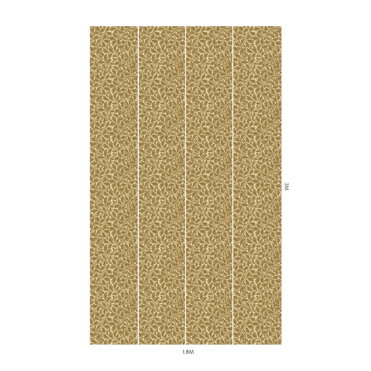 House of Hackney QUERCUS Wallpaper - Auric (9'10" - full height)