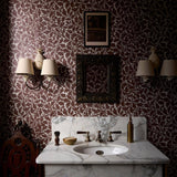 House of Hackney QUERCUS Wallpaper - Carnelian (9'10" - full height)
