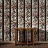 House of Hackney ROSETTA GARLAND Wallpaper - Noir (9'10" - full height)