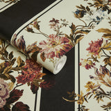 House of Hackney ROSETTA GARLAND Wallpaper - Noir (9'10" - full height)