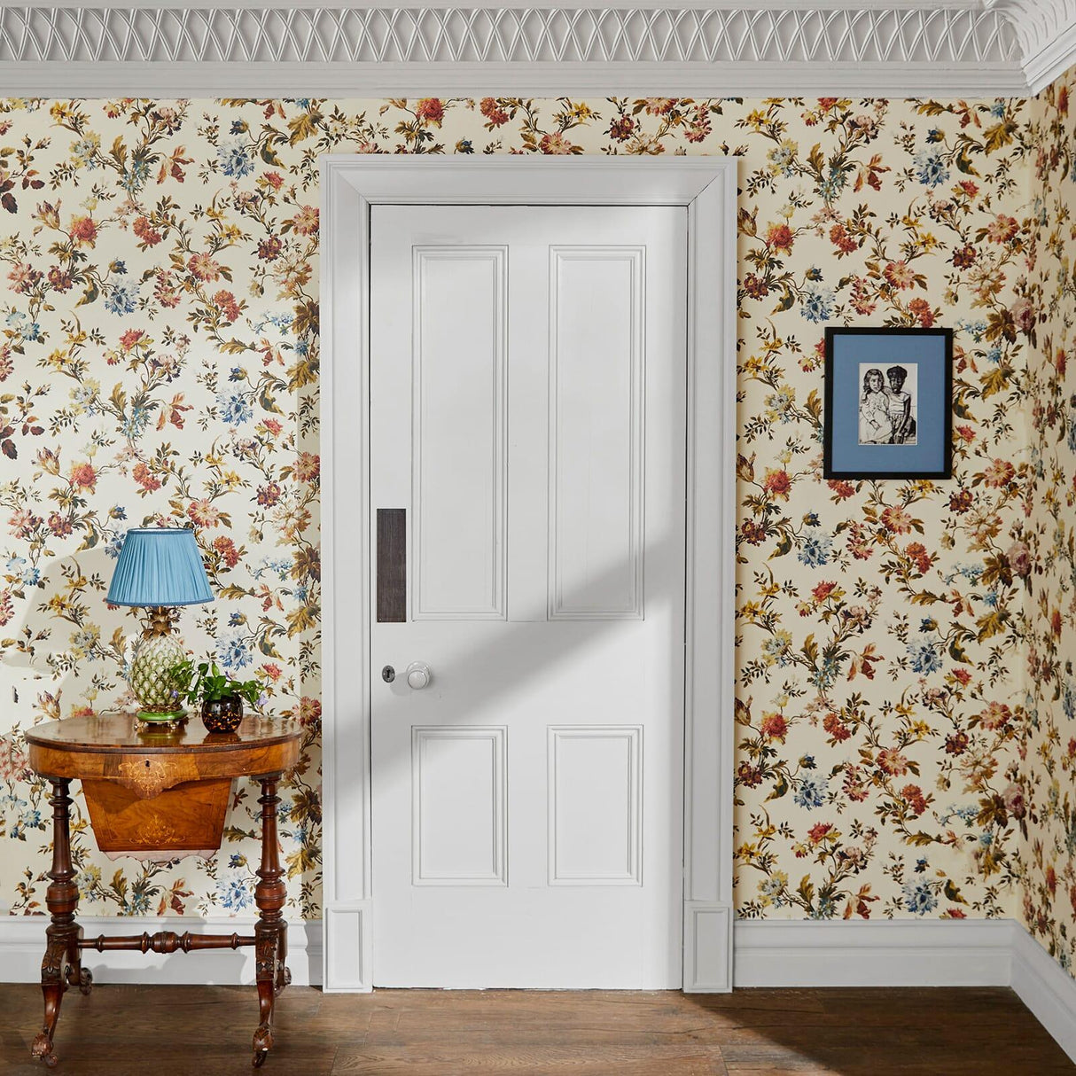 House of Hackney ROSETTA Wallpaper - Ecru (9'10" - full height)
