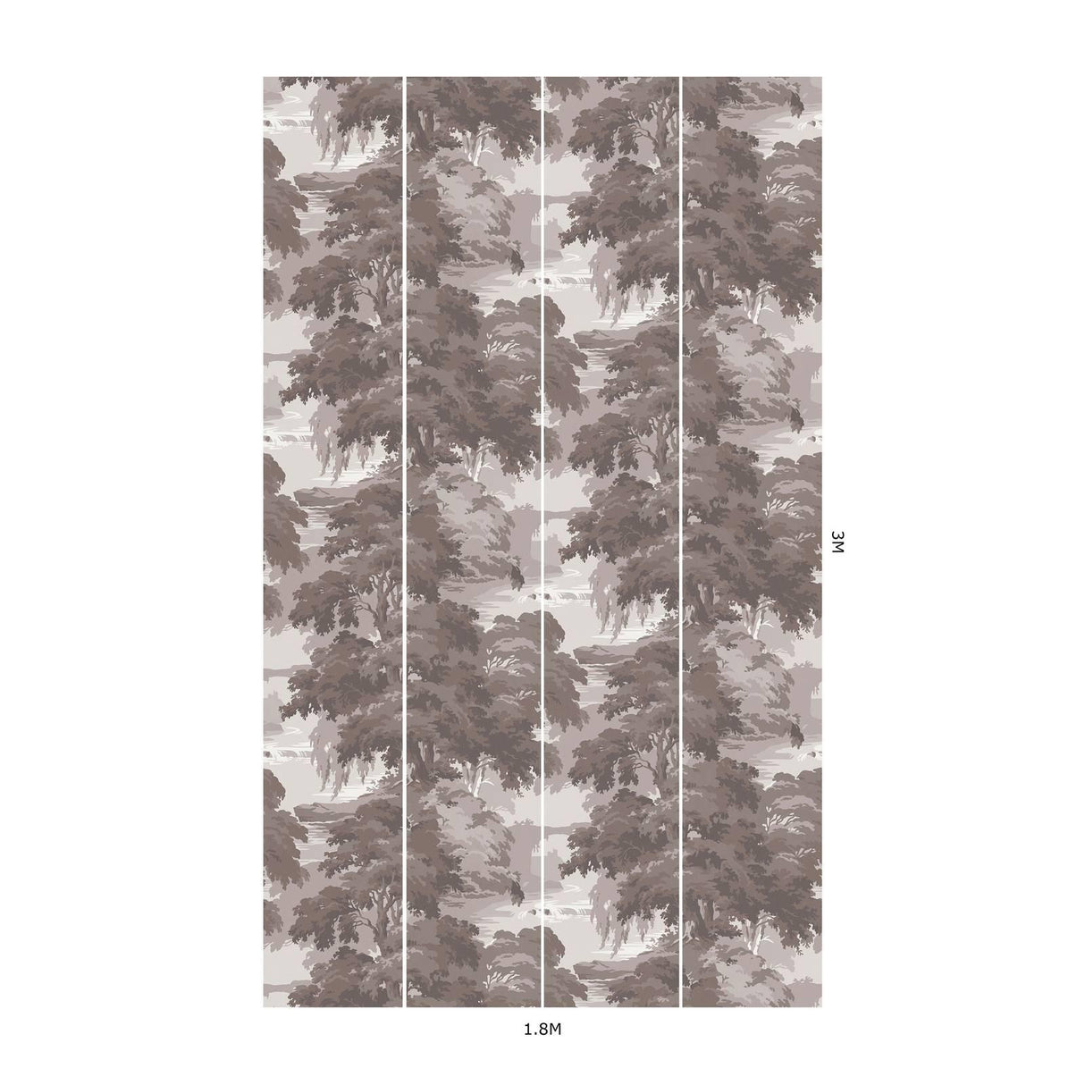 House of Hackney REVERIE Wallpaper - Fawn (9'10" - full height)