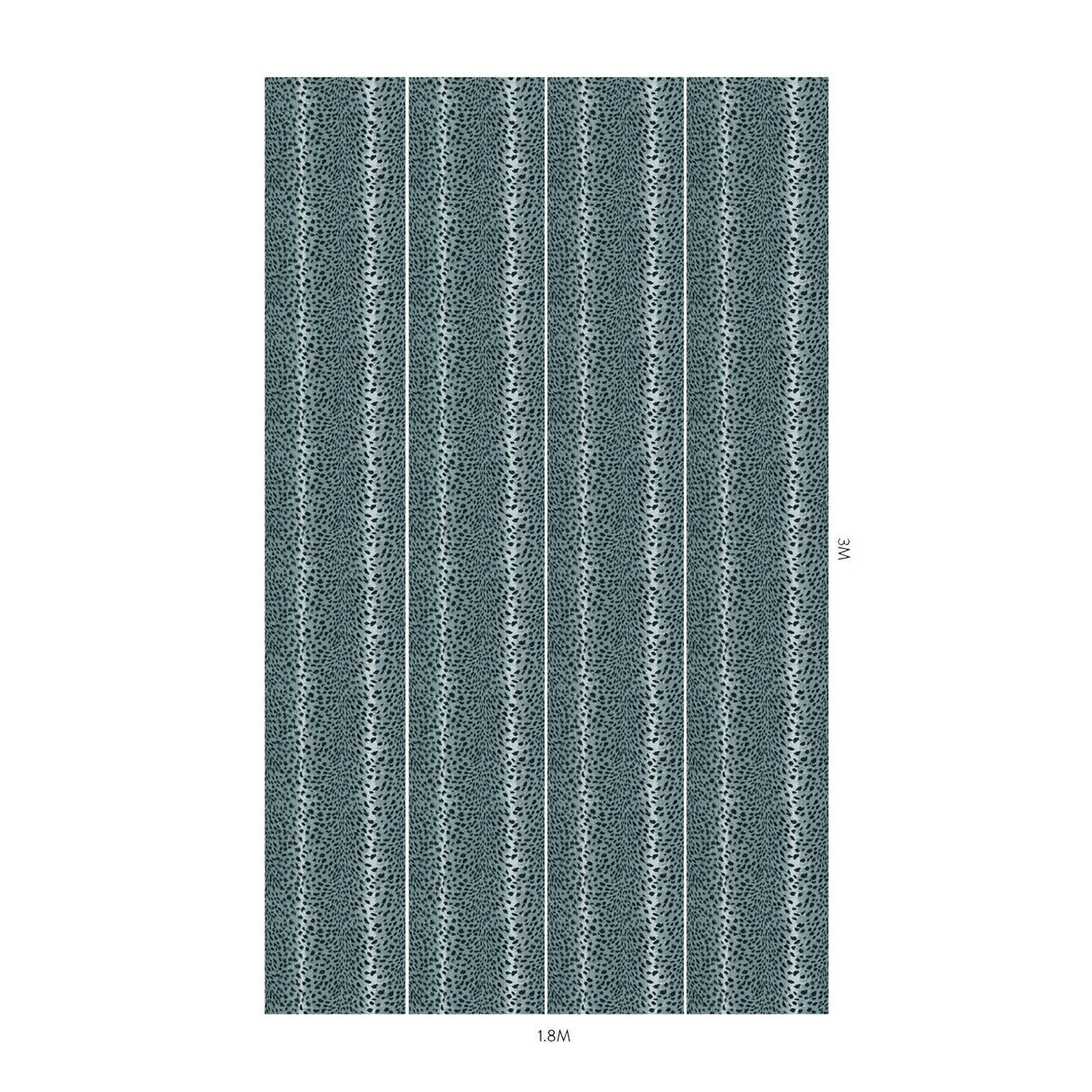 House of Hackney SAVANNA Wallpaper - Lobelia (9'10" - full height)