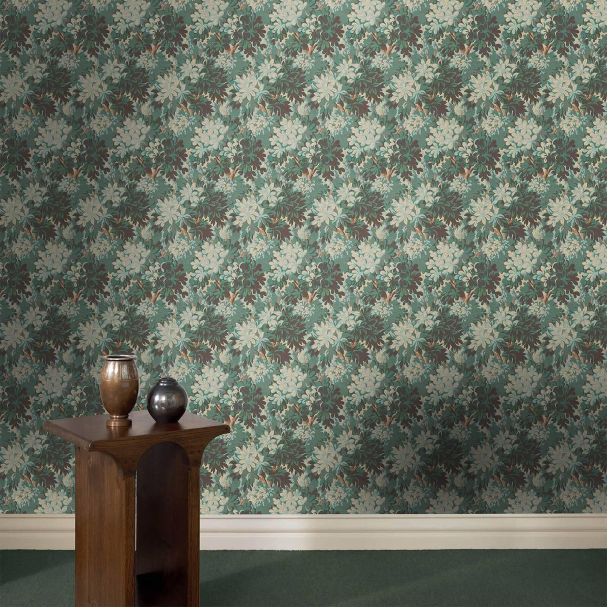 House of Hackney SILVA Wallpaper - Cerulean (9'10" - full height)