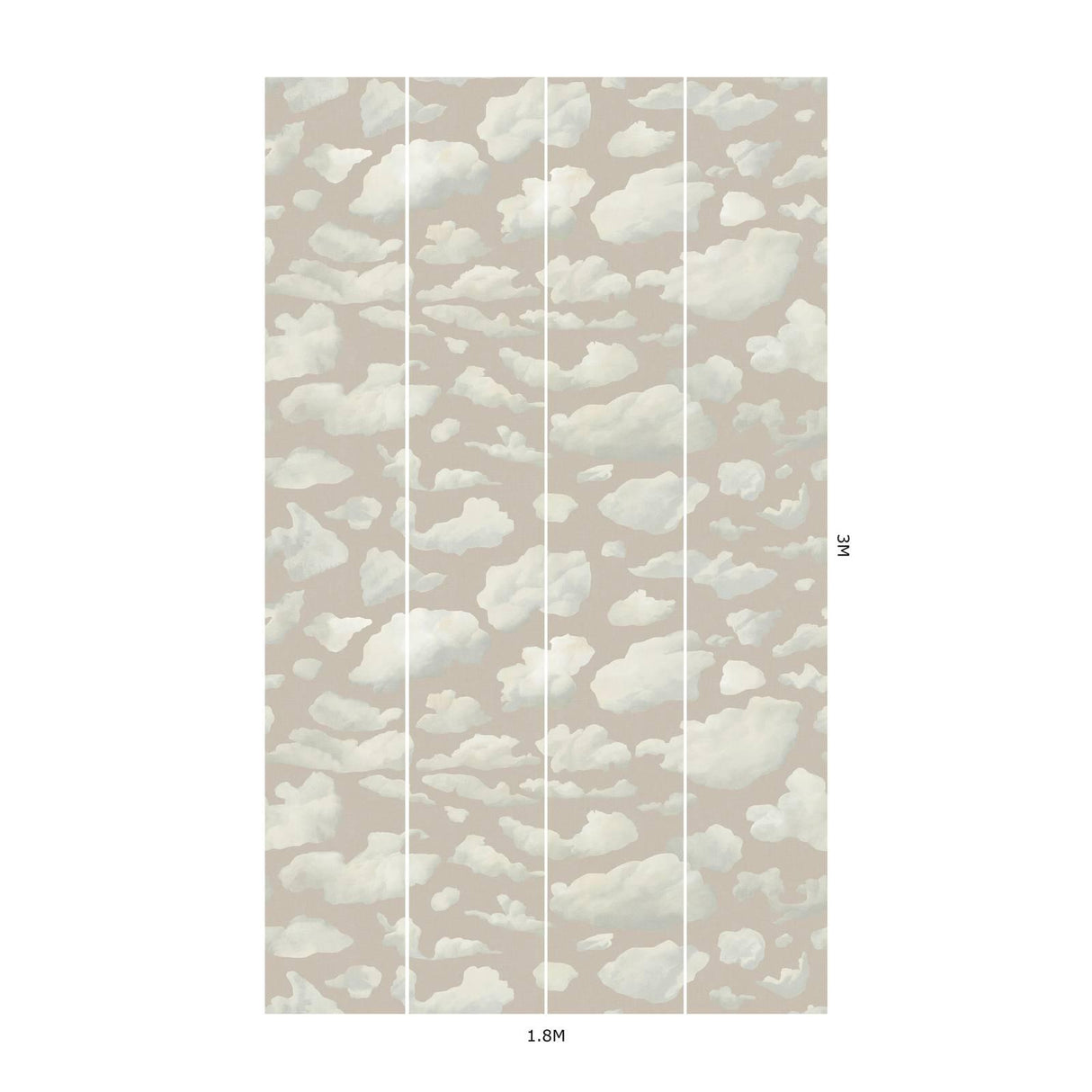 House of Hackney STRATUS Wallpaper - Amanita (9'10" - full height)