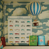 House of Hackney STRATUS Wallpaper - Sky (9'10" - full height)