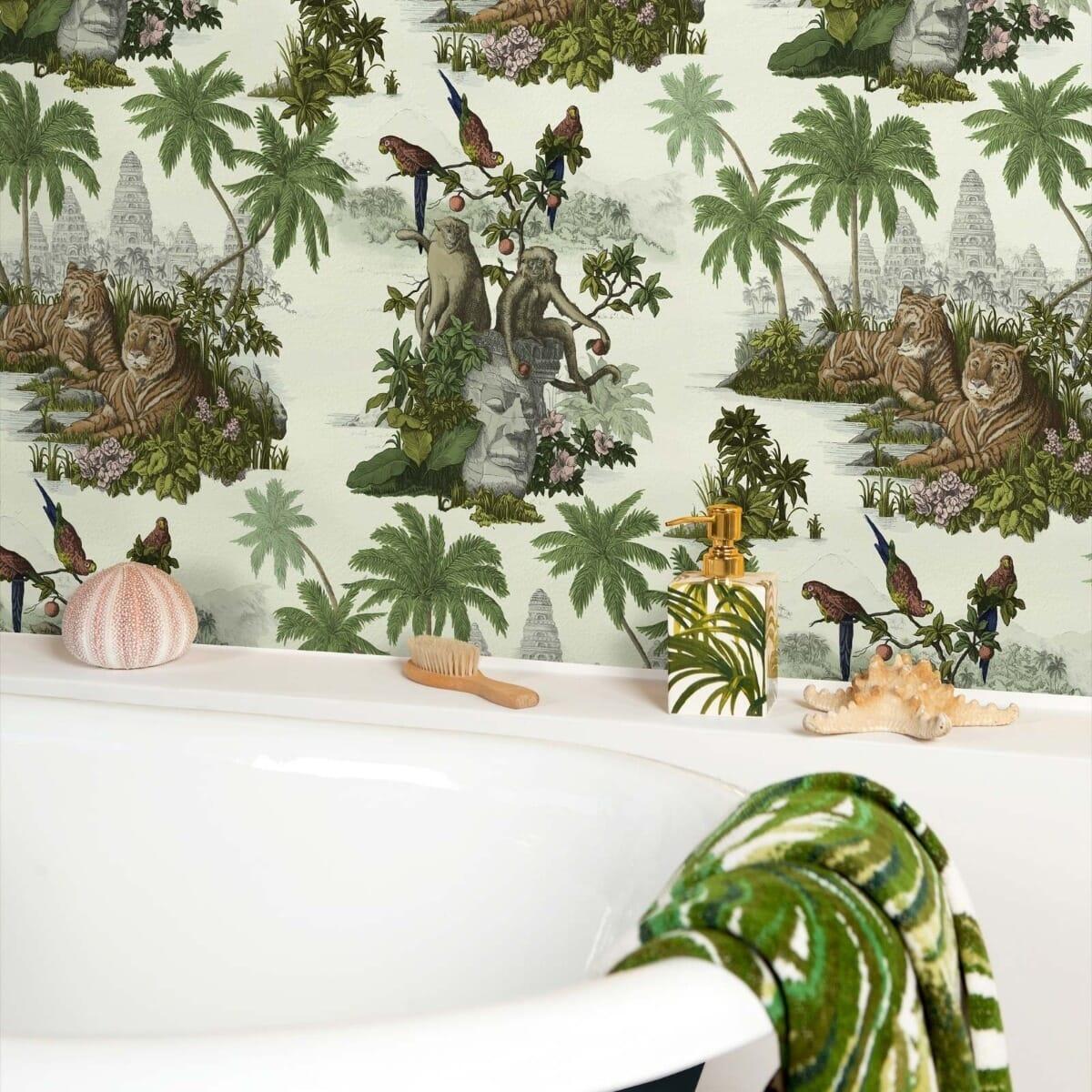 House of Hackney SUMATRA Wallpaper - Multi (9'10" - full height)