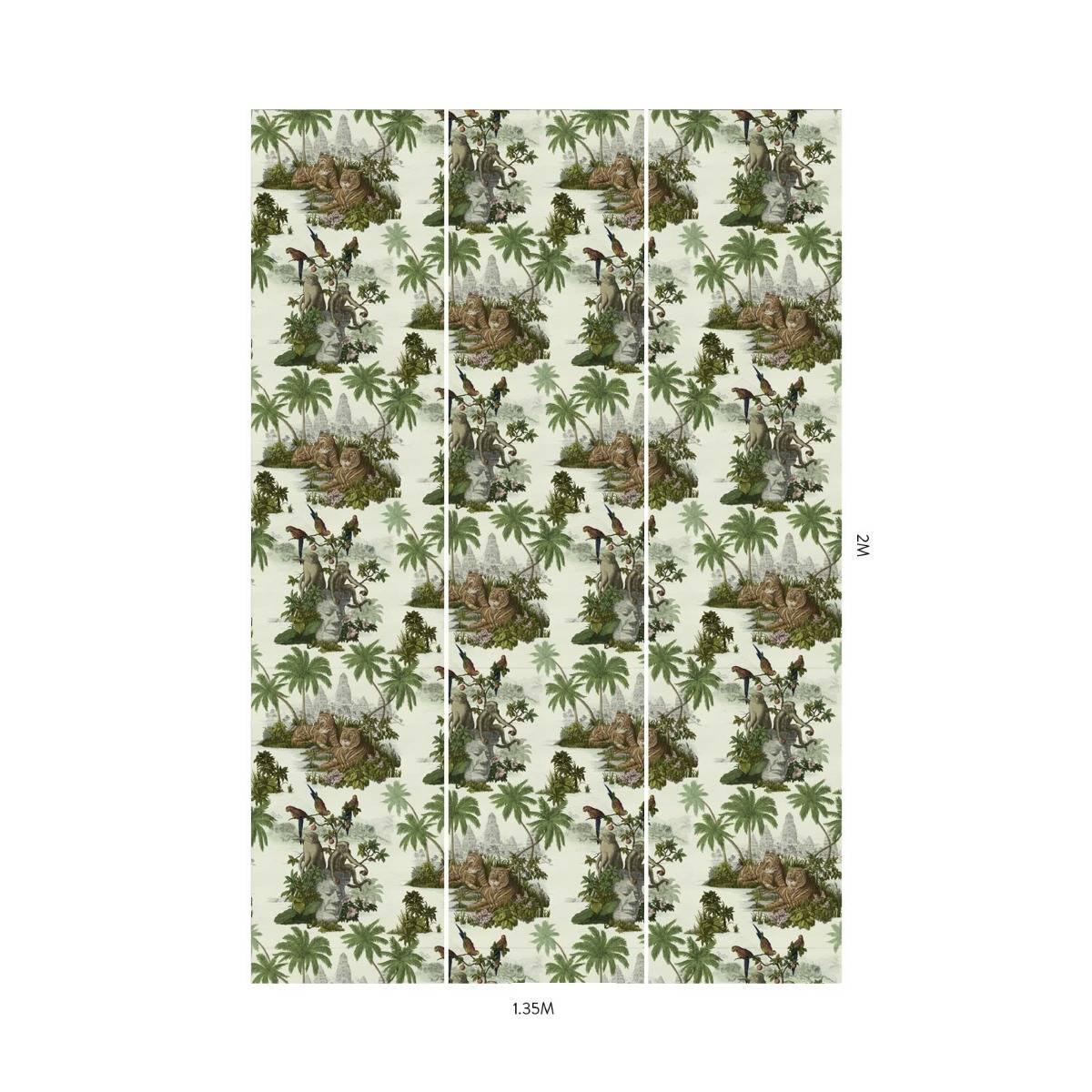 House of Hackney SUMATRA Wallpaper - Multi (9'10" - full height)