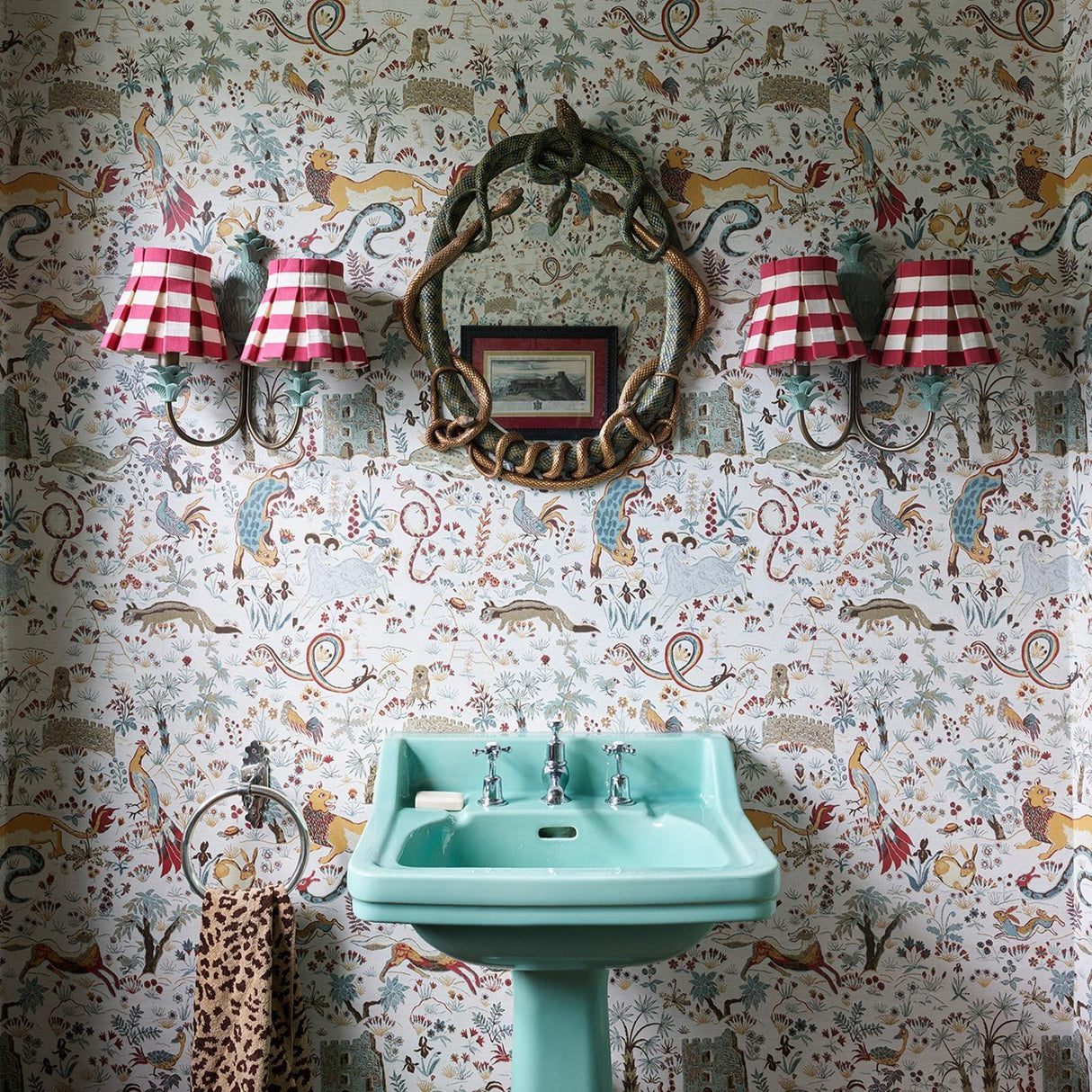 House of Hackney TREMATONIA Wallpaper - Ecru (9'10" - full height)