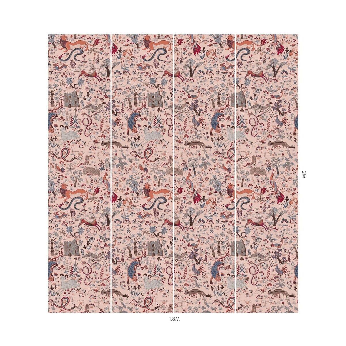House of Hackney TREMATONIA Wallpaper - Tourmaline (9'10" - full height)
