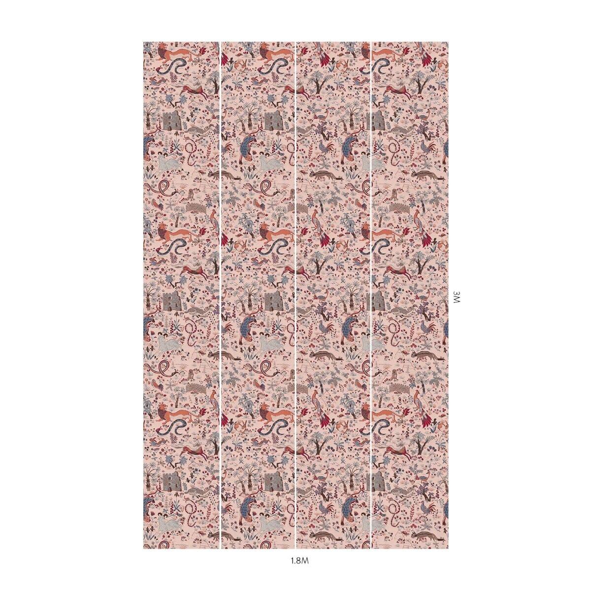House of Hackney TREMATONIA Wallpaper - Tourmaline (9'10" - full height)