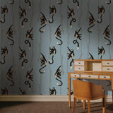 House of Hackney TROOP Wallpaper - Dusk (9'10" - full height)