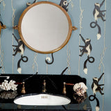 House of Hackney TROOP Wallpaper - Dusk (9'10" - full height)