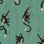 House of Hackney TROOP Wallpaper - Parakeet Green (9'10" - full height)