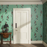 House of Hackney TROOP Wallpaper - Parakeet Green (9'10" - full height)