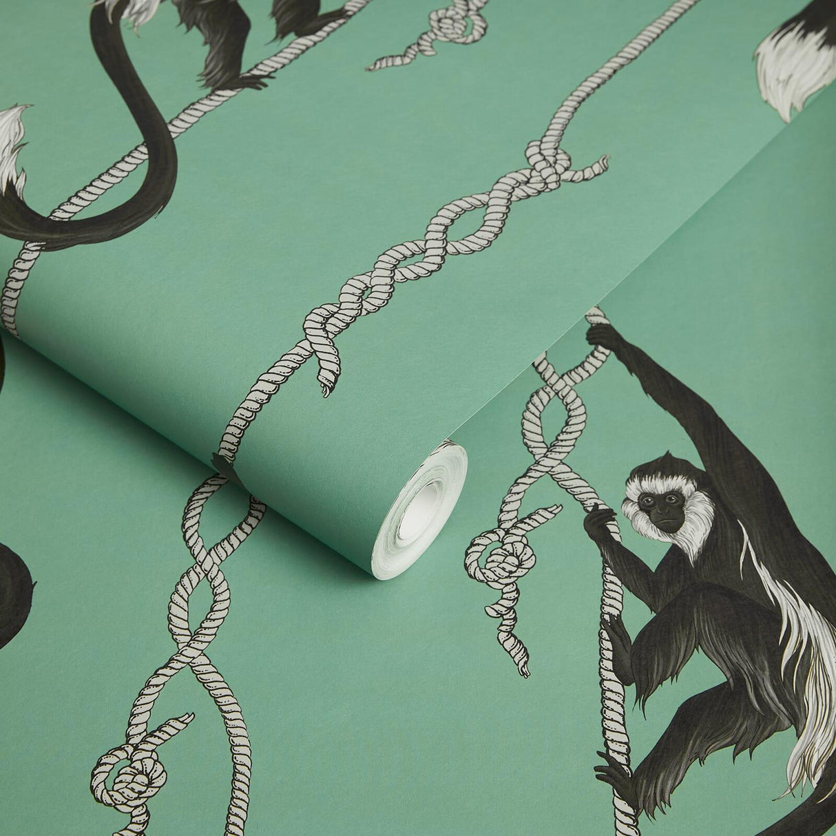 House of Hackney TROOP Wallpaper - Parakeet Green (9'10" - full height)