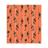 House of Hackney TROOP Wallpaper - Salamander Orange (9'10" - full height)