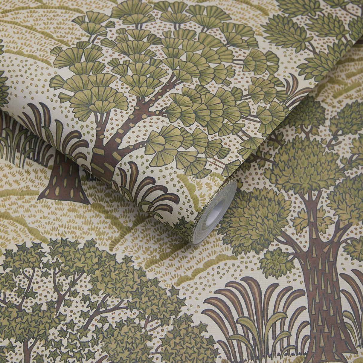 House of Hackney TREES PLEASE Wallpaper - Ecru (9'10" - full height)