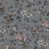 House of Hackney TULIPA Wallpaper - Pewter (9'10" - full height)