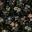 House of Hackney TULIPA Wallpaper - Onyx (9'10" - full height)