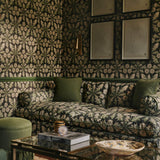 House of Hackney TARAXA Wallpaper - Noir (9'10" - full height)