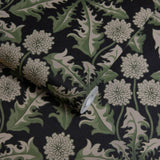 House of Hackney TARAXA Wallpaper - Noir (9'10" - full height)