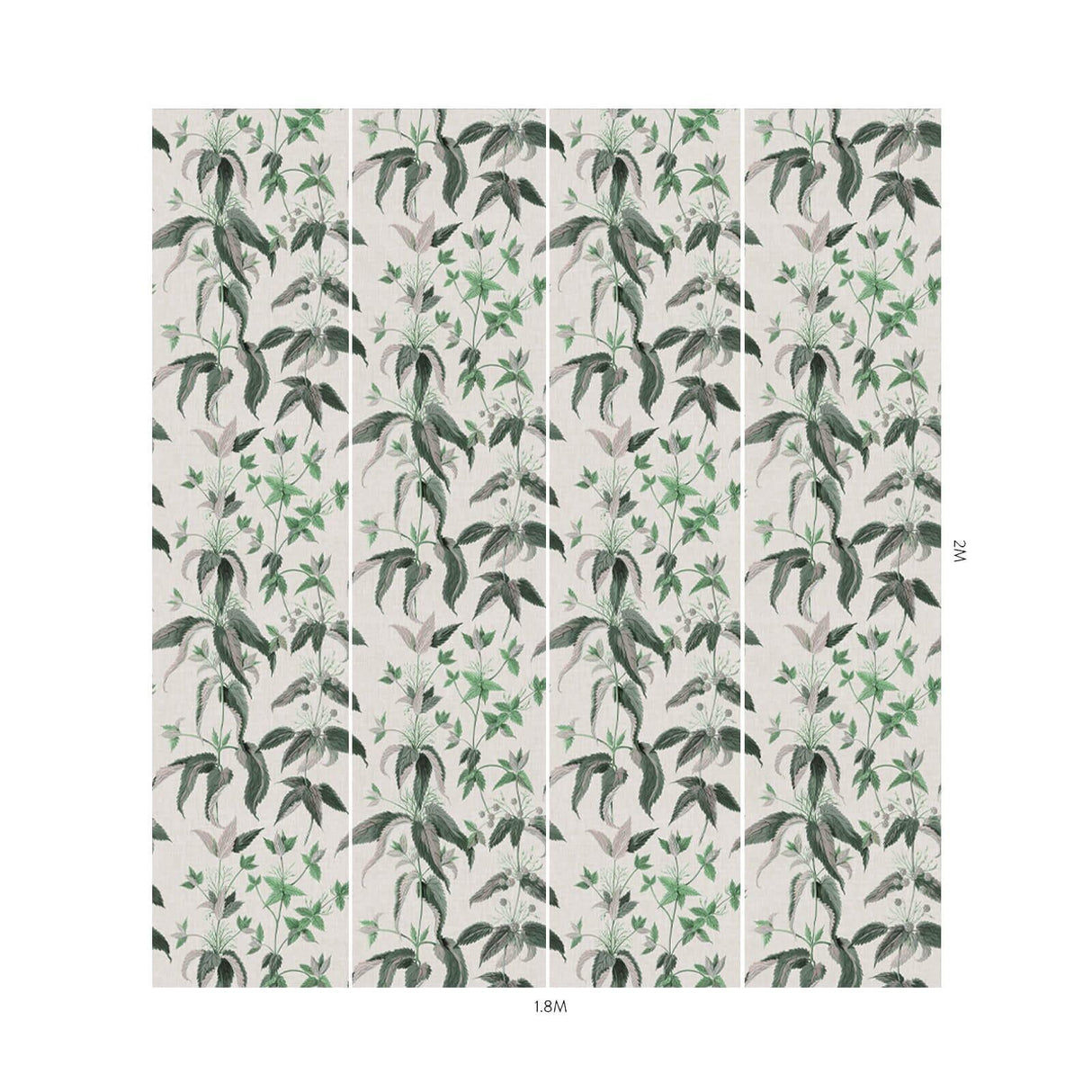 House of Hackney URTICA Wallpaper - Cirrus (9'10" - full height)