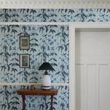 House of Hackney URTICA Wallpaper - Myrtle Stripe (9'10" - full height)