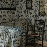 House of Hackney URTICA Wallpaper - Myrtle Stripe (9'10" - full height)