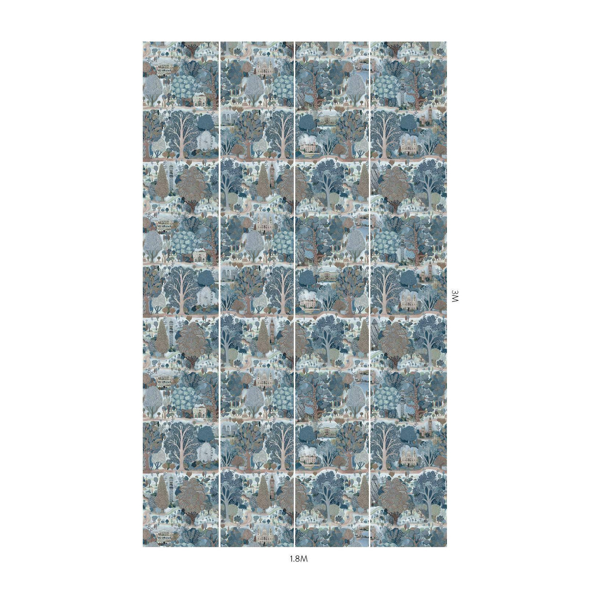 House of Hackney UTOPIA Wallpaper - Autumn (9'10" - full height)