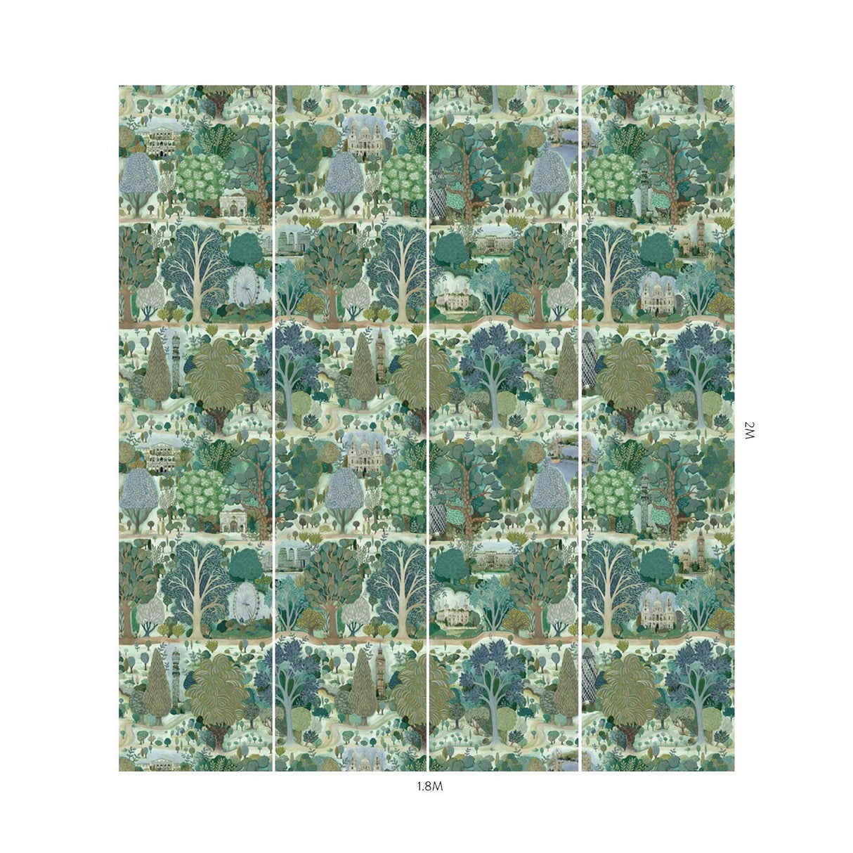 House of Hackney UTOPIA Wallpaper - Spring (9'10" - full height)