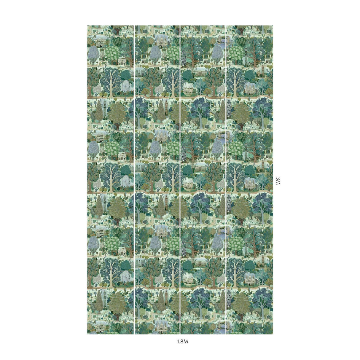 House of Hackney UTOPIA Wallpaper - Spring (9'10" - full height)